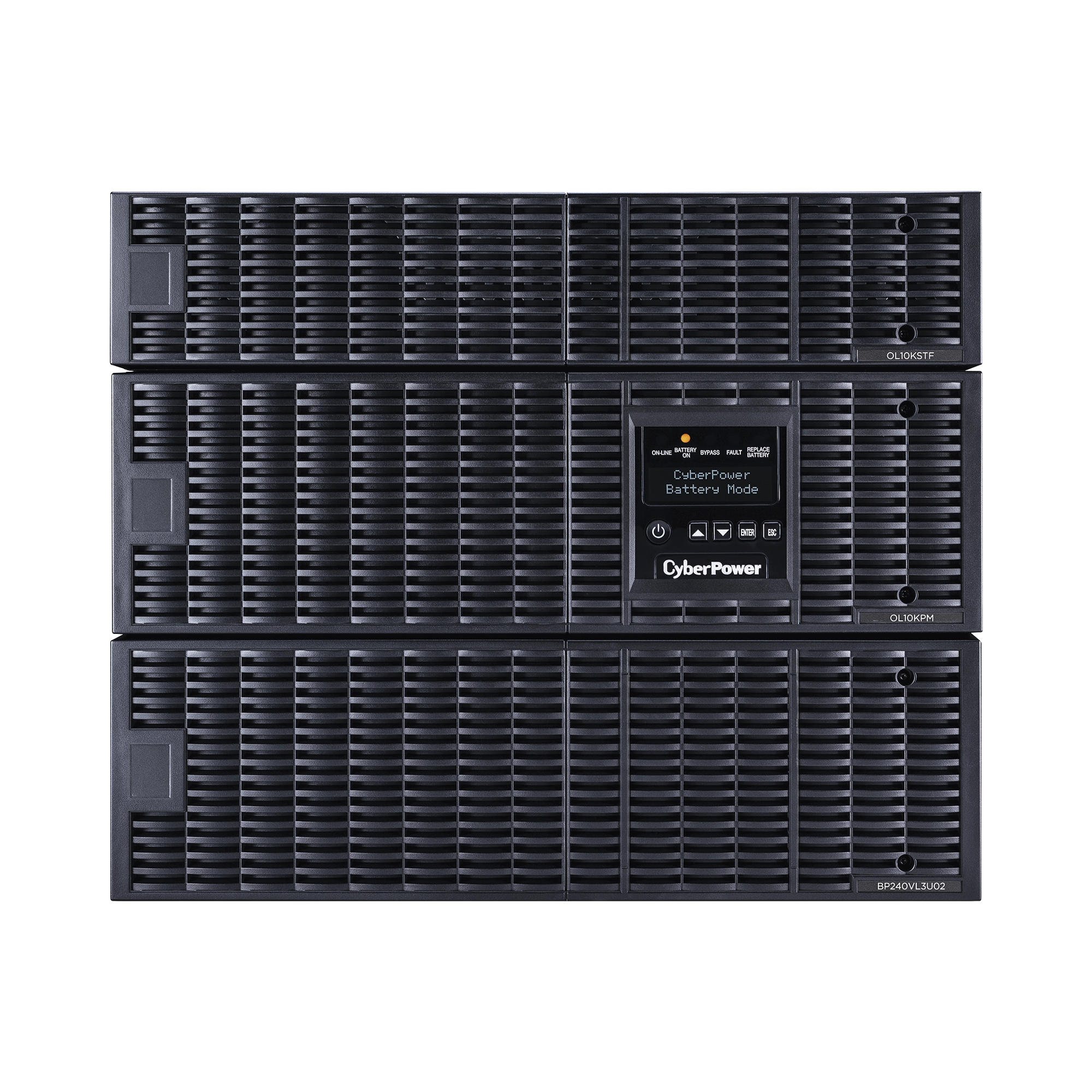 UPS de 10000 VA/10000 W, Online Doble Conversión, 200 - 240 Vac de Entrada, 120 - 240 Vac de Salida, Entrada Hardwired, Onda Senoidal Pura, Torre o Rack de 8 UR, Con 6 Tomas NEMA 5-20R, 3 NEMA L6-30R y Terminal Hardwire UPS de 10000 VA/10000 W, Online Doble Conversión, 200 - 240 Vac de Entrada, 120 - 240 Vac de Salida, Entrada Hardwired, Onda Senoidal Pura, Torre o Rack de 8 UR, Con 6 Tomas NEMA 5-20R, 3 NEMA L6-30R y Terminal Hardwire